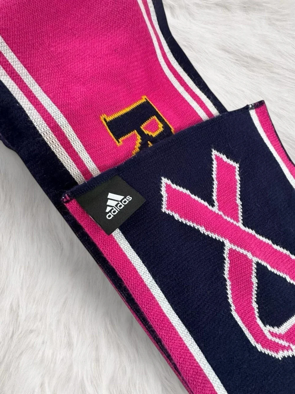 Real Salt Lake MLS Works Breast Cancer Pink Ribbon Soccer Scarf